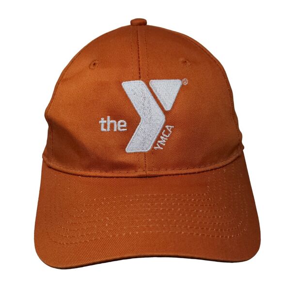 The YMCA 2019 Strapback Hat Orange One Size Embroidered Port & Company - Picture 1 of 8